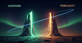 Genspark AI vs Perplexity AI 徹底比較 — フリーランスエンジニアの調査作業を半分にする選び方【2026年5月版】