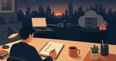 Claude Codeが2時間47分止まった日。フリーランスが障害に備えてやるべきこと