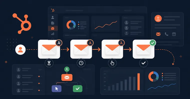HubSpotシーケンス完全ガイド2026 — 動的シーケンス・Breeze AI連携・トラブルシューティングまで