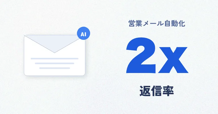 営業メールを自動化するAI×SaaSツール比較 2026 — 書く時間を1/5にする方法